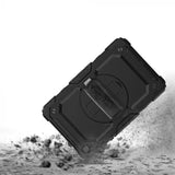 GEN-SS-T290 | SAMSUNG GALAXY TAB A 8.0 (2019) T290 T295 | RAINPROOF MILITARY GRADE RUGGED CASE WITH HAND STRAP AND KICK-STAND