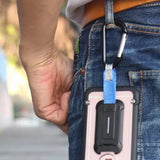 iPhone 7/8 Plus Shockproof Case with Key Mount & Carabiner | BT-i8P-BK-HK — view 7