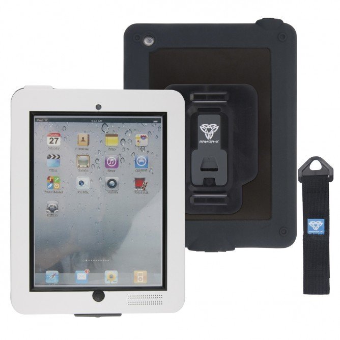 iPad 2 3 4 | IPX7 1 Meter Waterproof Protective Case With Hand Strap | MX-A5S