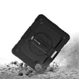 iPad Air 4 2020 / iPad Air 5 2022 / iPad Air 6 10.9 2024 | Rainproof military grade rugged case with hand strap and kick-stand | GEN-iPad-A4 — view 2