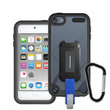 Apple iPod Touch 5th 6th 7th Gen. Case Protection Military Grade W Key Mount & Carabiner | HX-IPTH-BK — view 1