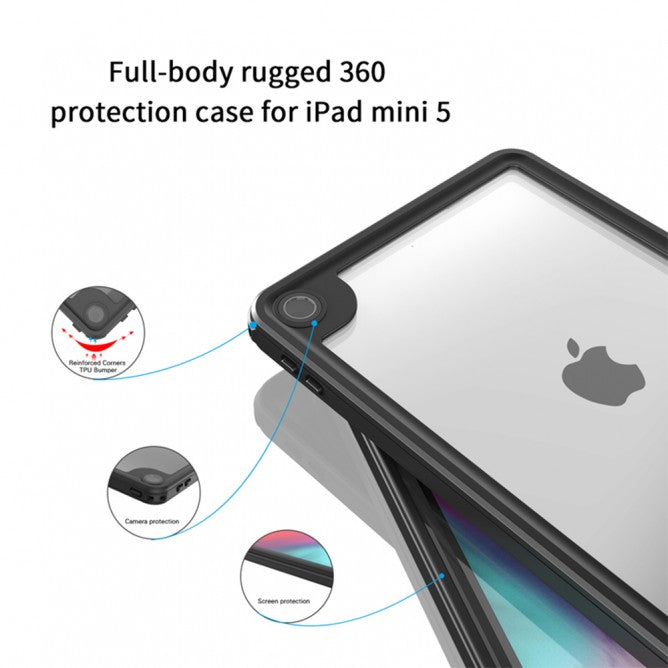 iPad Mini 5 (5th Gen)| IP68 1.5 Meter Waterproof Case Hand Strap | MXS-iPad-M5