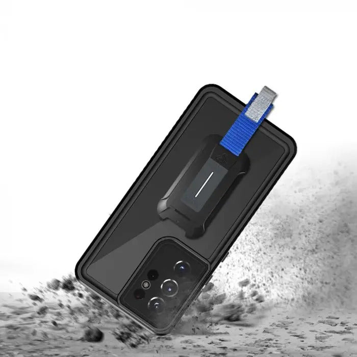 MX-SS21-S21U | SAMSUNG GALAXY S21 ULTRA 5G WATERPROOF CASE | IP68 SHOCK & WATER PROOF COVER W/ X-MOUNT & CARABINER