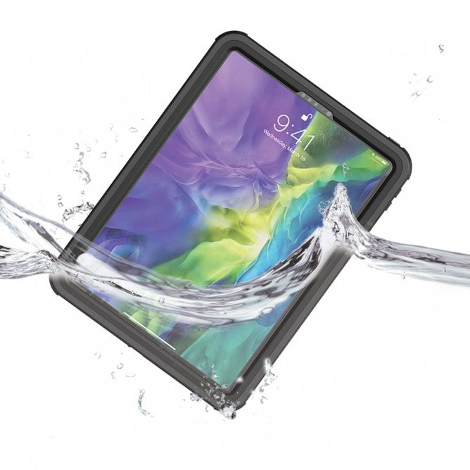 MXS-A12S | IPAD PRO 11 ( 2ND/3RD GEN ) 2020/2021 | IP68 WATERPROOF CASE WITH HANDSTRAP & KICKSTAND & X-MOUNT