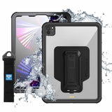 MXS-A15S | iPad Pro 11 ( 3rd / 4th Gen ) 2021 / 2022 | IP68 Waterproof, Shock & Dust Proof Case With Handstrap & Kickstand & X-Mount