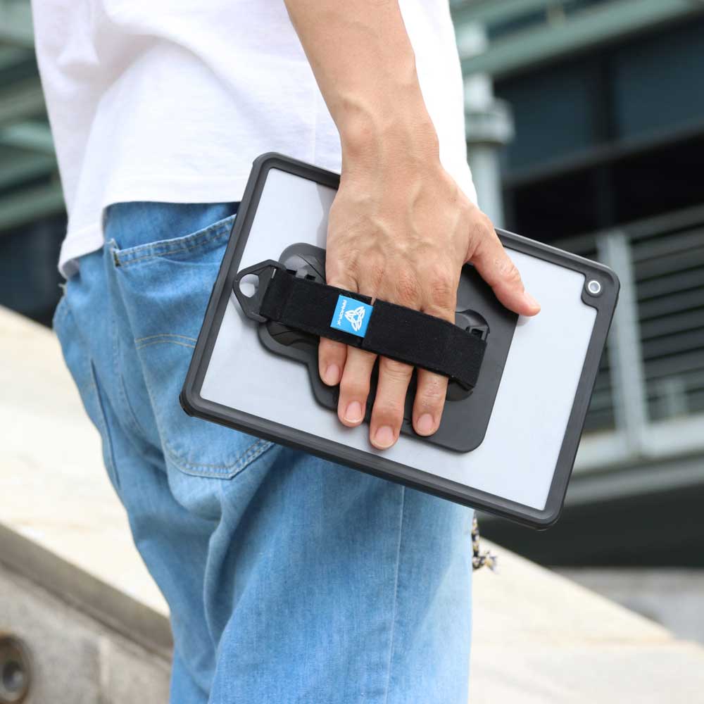 MXS-A15S | iPad Pro 11 ( 3rd / 4th Gen ) 2021 / 2022 | IP68 Waterproof, Shock & Dust Proof Case With Handstrap & Kickstand & X-Mount