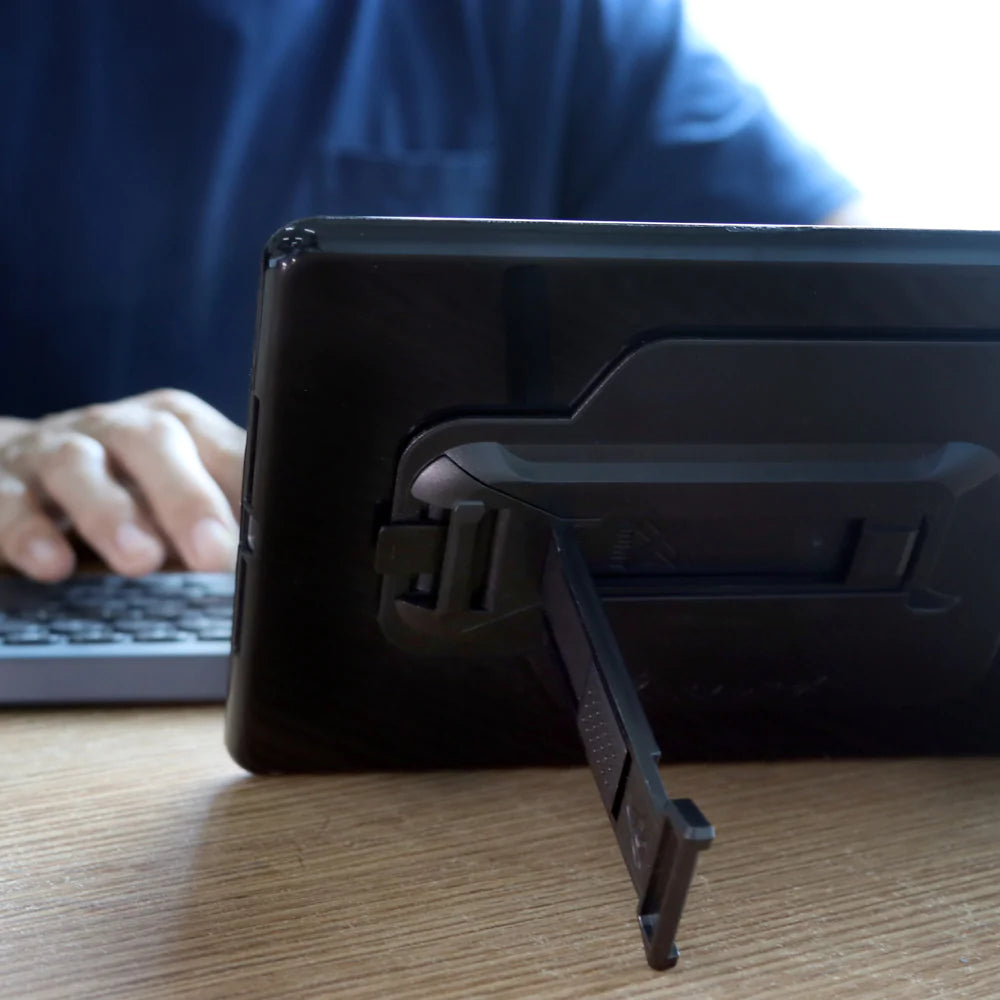 PXS-SS-X900 | Samsung Galaxy Tab S8 Ultra SM-X900 / X906 | Shockproof Case w/ Kickstand & hand strap & X-Mount