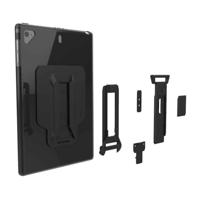 PXS-iPad-A4 | iPad Air 4 2020 / Air 5 2022 | Shockproof Case w/ Kickstand & hand strap & X-Mount
