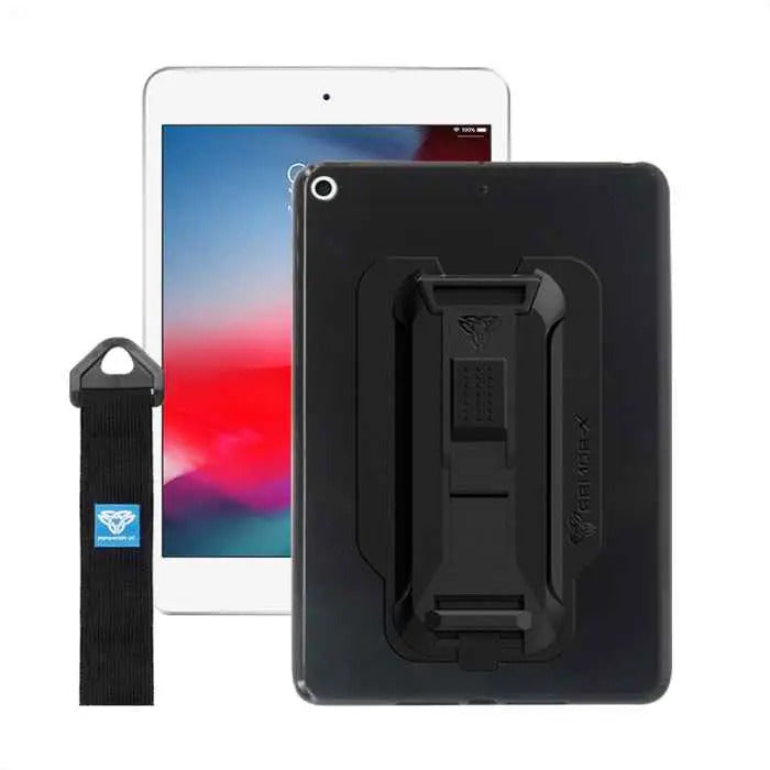 Apple iPad Mini 5 (5th Gen) | Shockproof Case W/ Kickstand & Hand Strap & X-Mount | PXS-IPAD-M5