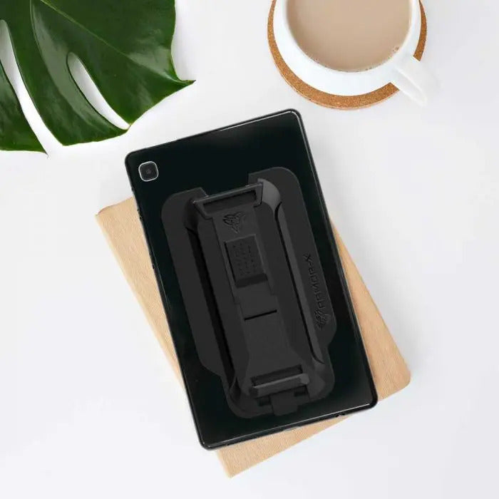 Samsung Galaxy Tab A7 Lite (SM-T220 / SM-T225) | Shockproof Case W/ Kickstand & Hand Strap & X-Mount | PXS-SS-T225