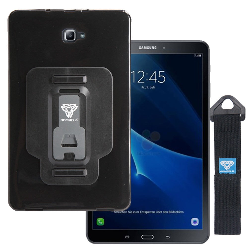 Samsung Galaxy Tab A 10.1 (2016) T580/T585 TPU Protective Case With Hand Strap | PXT-SS31