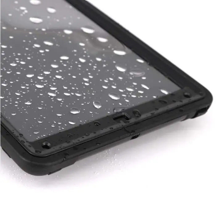 iPad Mini 6 / A17 Pro | Rainproof Military Grade Rugged Case With Hand Strap And Kick-Stand Supports Apple Pencil Wireless Charging | RIN-IPAD-M6