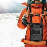 Samsung Galaxy Tab A 8.0 (2019) T290 T295 | Rainproof military grade rugged case with hand strap and kick-stand | RIN-SS-T290 — view 3