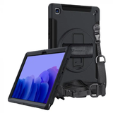 RIN-SS-T500 | SAMSUNG GALAXY TAB A7 10.4 SM-T500/T505/T507 | RAINPROOF MILITARY GRADE RUGGED CASE WITH HAND STRAP AND KICK-STAND