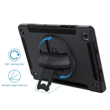 RIN-SS-T500 | SAMSUNG GALAXY TAB A7 10.4 SM-T500/T505/T507 | RAINPROOF MILITARY GRADE RUGGED CASE WITH HAND STRAP AND KICK-STAND