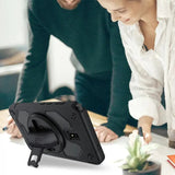 Samsung Galaxy Tab Active 3 T570 T575 T577 | Rainproof Military Grade Rugged Case With Hand Strap And Kick-Stand | RIN-SS-T570 — view 7