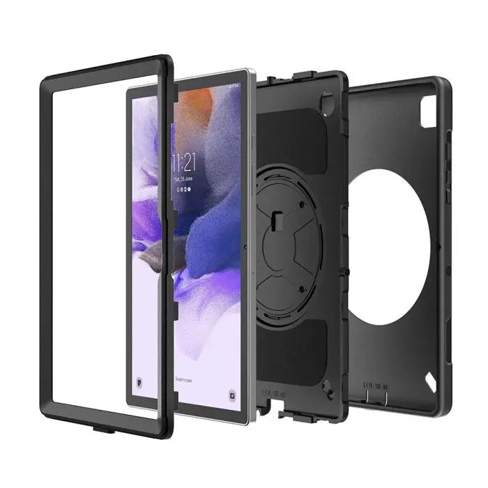 Samsung Galaxy Tab A8 (X200/X205) | Rainproof Rugged Case with Strap & Kickstand | RIN-SS-X205