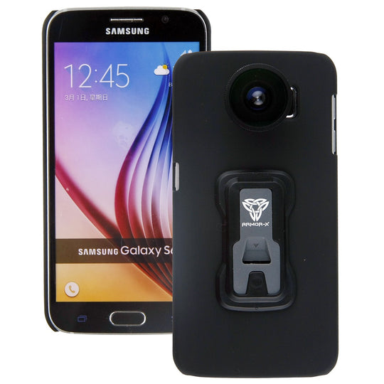 Case With Fisheye Len For Samsung Galaxy S6 With Integrated X-Mount System | UAX-FS6