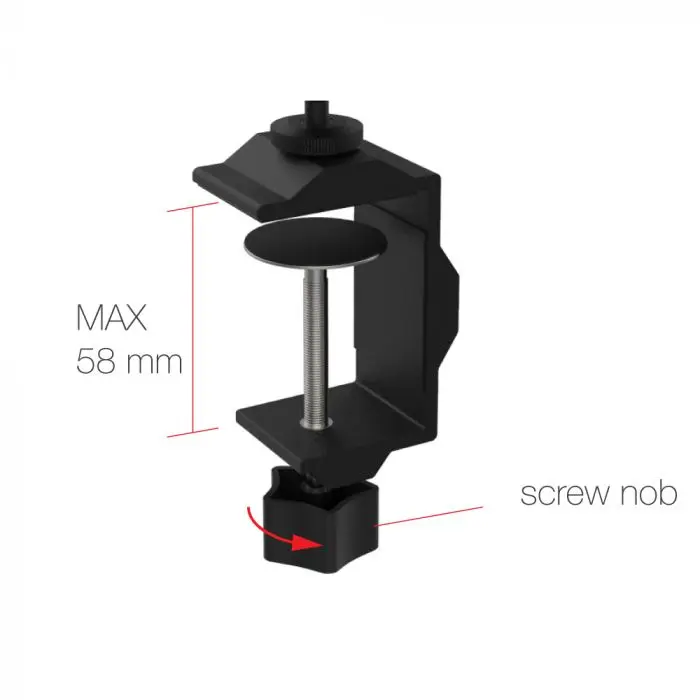 G-Clamp Mount | One-Lock For Tablet | X-P3T