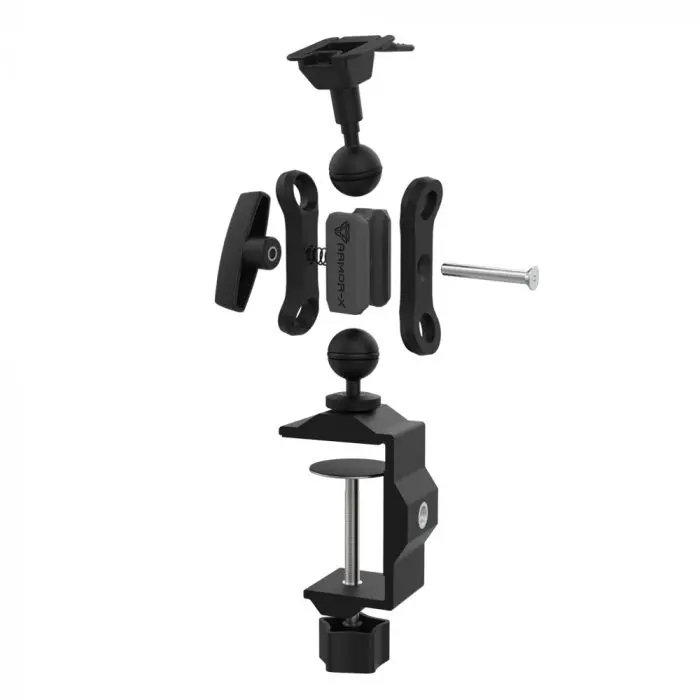 G-Clamp Mount | One-Lock For Tablet | X-P3T