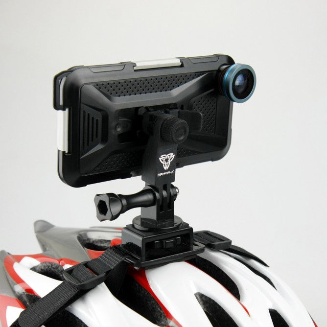 X06 HELMET MOUNT HELTMET STRAP MOUNT FOR PHOTOGRAPHY FILMING VIDEO RECORDING