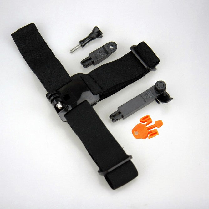 X08 HELMET MOUNT HEAD STRAP MOUNT FOR PHOTOGRAPHY FILMING VIDEO RECORDING
