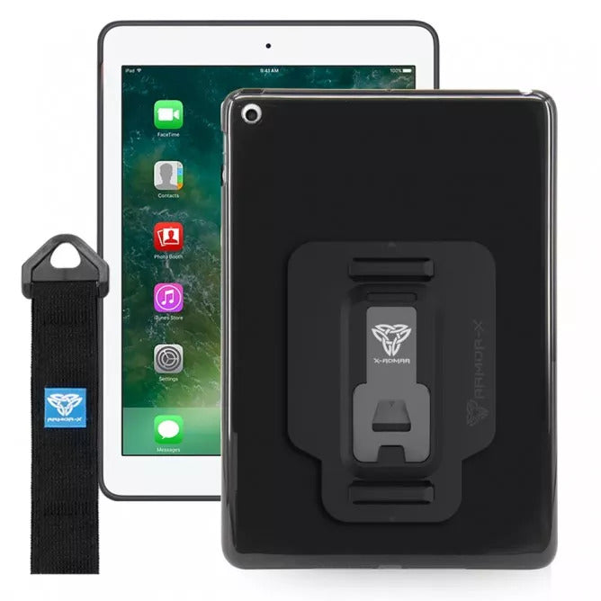 PXT-IPAD-N3 | APPLE IPAD 10.2 (7TH & 8TH GEN.) 2019 | PROTECTIVE CASE W/ HAND STRAP & X-MOUNT