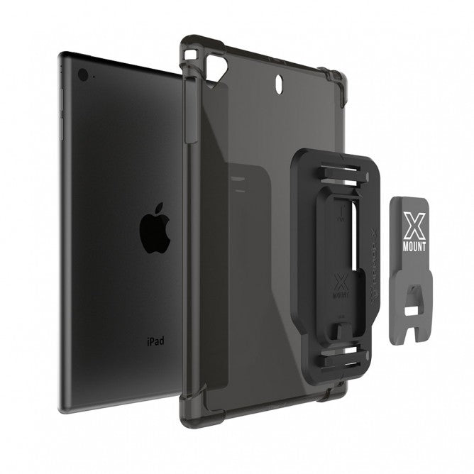 ZXT-IPAD-M5 | IPAD MINI 5 (5th Gen) | 4 CORNER PROTECTION CASE W/ HAND STRAP & X-MOUNT